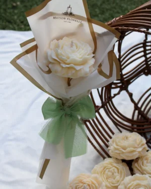 Bougie pivoine