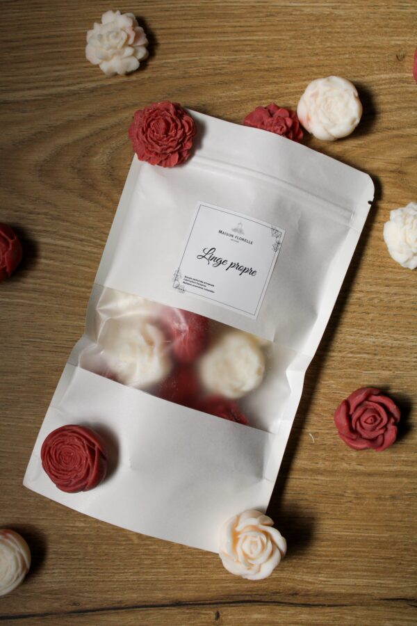 Fleurs fondantes - Linge propre
