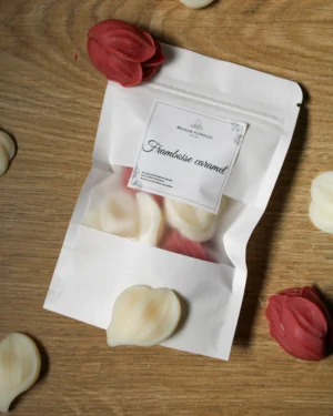 Pétales fondants - Framboise caramel